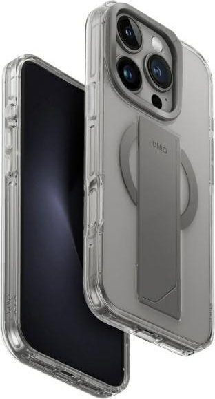 Kapak telefoni Uniq Heldro Max, për iPhone 16 Pro Max 6.9", MagClick, transparent
