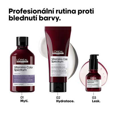 Shampo për flokë bjonde L'Oréal Professionnel Vitamino Color Spectrum Purple Dyes