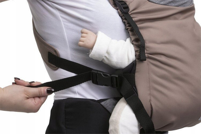Mbajtëse për bebe Chicco Skin Fit, ergonomike, deri 15 kg, bezhë e ngrohtë