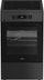 Електричен шпорет Whirlpool W5I8LCSTA, 50 cm, рерна со вентилатор, црн