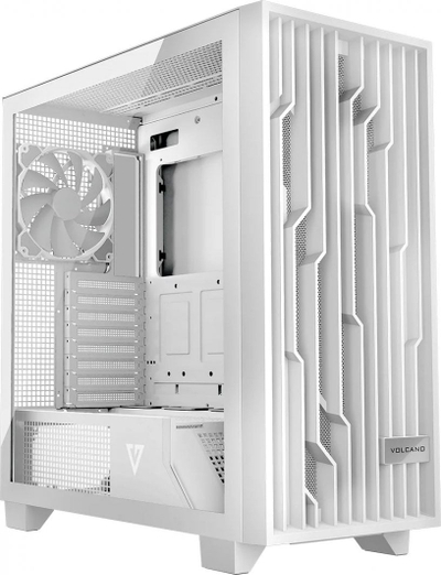 Куќиште за компјутер Modecom Perun Apex ARGB, бело, Midi Tower