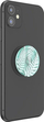Mbajtëse telefoni PopSockets PlantCore Translucent Fern, ngjitëse, transparente jeshile