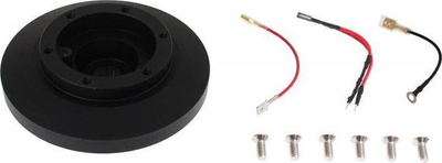 Bazament timoni TurboWorks për BMW Z3 E36 E37 96-98, kompatibil MOMO Sparco, i zi