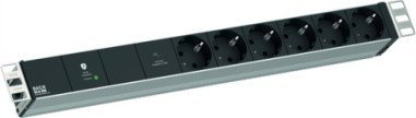 Zgjatues elektrik Bachmann 800.3933, 6x CEE 7/3, 2m, i zi