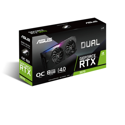 Kartelë grafike ASUS Dual -RTX3070-O8G-V2 NVIDIA GeForce RTX 3070 8 GB GDDR6