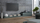 Komodë TV Cama LIFE 300/42/35, me derë, gri me shkëlqim