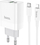 Karikues Hoco C80A, 1 x USB-A, 1 x USB-C, 1m, i bardhë