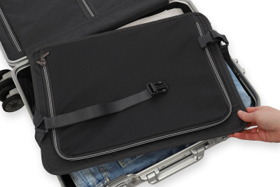 Valixhe Travelite Alumin Next 55 cm Front Pocket