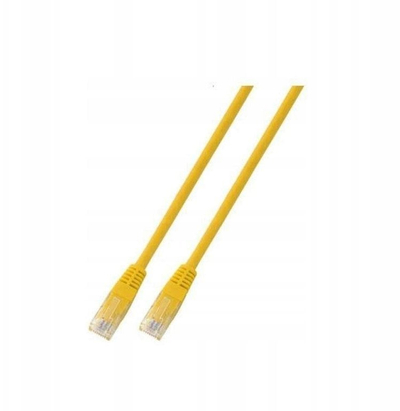 Kabllo rrjeti Gembird Patch cord RJ45, Cat 5e, 1m, e verdhë