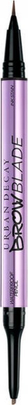 Laps për vetulla Urban Decay Brow Blade, dy anësh, nuk e ha uji, Taupe Trap