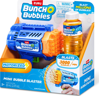 Lodër me flluska Zuru Bunch O Bubbles 11347, armë flluskash, për lojë aktive, shumëngjyrëshe