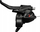 Levë frenash dhe marshe biçiklete Shimano ST EF41 L Ez Fire Plus, 3 shpejtësi, për timon të drejtë, e zezë