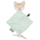 Mbajtëse për meme Nattou Doudou Fox, 19 cm, Flo Mint Green