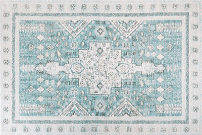Tapet pambuku FULLA, 200 x 300 cm, me stil oriental, ngjyrë mente