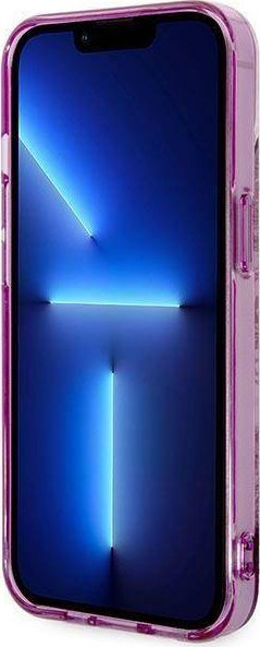 Mbrojtëse telefoni Guess GUHCP14MHGPLHF, për iPhone 14 Plus, hardcase Porcelain, fuchsia