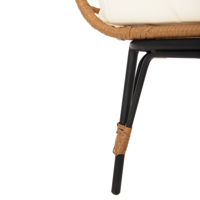 Karrige dy-ulëse Nest ratan Miami 132,5×90×154 cm (HM5870.11)