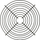 Mbrojtëse ventilatori GEKO Air Intelligence G80422, metalike rrethore, e zezë