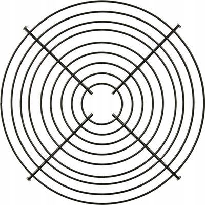 Mbrojtëse ventilatori GEKO Air Intelligence G80422, metalike rrethore, e zezë