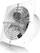 Ventilator industrial muri Dospel WB-S 315, diametër 315 mm, metalik, i bardhë