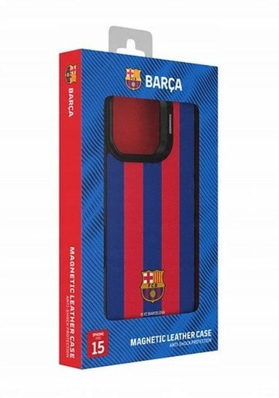 Mbrojtëse telefoni OCPC FC Barcelona, lëkurë PU, me stand, antirrëshqitëse