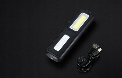 Elektrik pune Superfire G12, LED COB, powerbank 1200mAh, i zi