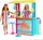 Сет за игра Mattel Барби Ocean Beach Shack, киоск за плажа, со додатоци, повеќебоен