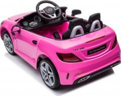 Makina elektrike për kalama Mercedes Milly Mally SLC, 2 motorë, 3 marshe, rozë