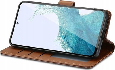Kалеф портофел Tech-Protect за Samsung Galaxy S24 Ultra, еко кожа, заштита 360°, црн
