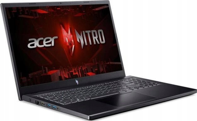 Лаптоп за гејминг Асер Нитро В 15 ANV15-41, Рајзен 7 7735HS, RTX 4060, 15.6", 16GB RAM, 1TB SSD, црн