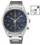 Orë dore për meshkuj Seiko Solar Chronograph Macchina Sportiva SSC801P1, e argjendtë