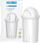 Shishe filtruese uji Wessper AquaClassic Basic 2.5L, plastike, e bardhë