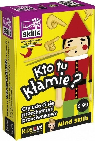 Lojë me letra për fëmijë Lisciani, kush po gënjen?, +6 vjeç