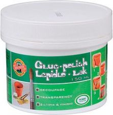 Llak ngjitës për dekupazh Koh I Noor, për teknikë me peceta, 150ml, transparent