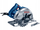 Sharrë rrethore pa kabllo Bosch GKS 18V-LI, 18V, disk 165mm, blu