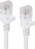 Kabllo rrjeti Microconnect V-UTP6A02W-SLIM, Cat6a, 2m, e bardhë
