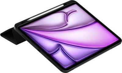 Kokë mbrojtëse Tech-Protect SC Pen për Apple iPad Air 13 2024, me qëndrim, me hapësirë për Apple Pencil, e zezë