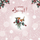 Картичка Clear Creations Swarovski Square Christmas Birds CL3510_PO, квадратна, со кристали Swarovski