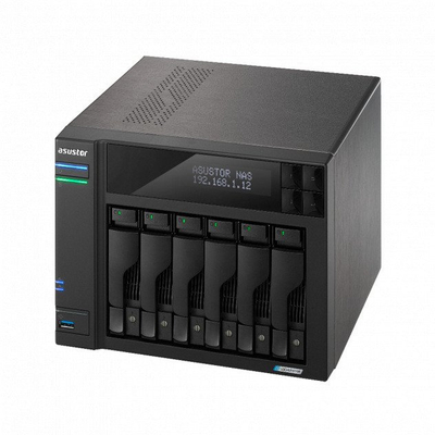 NAS Asustor LOCKERSTOR 6 AS6706T, 6 slote, 8GB RAM, 2x 4TB