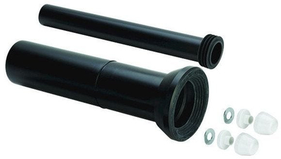 Set lidhës WC Viega 3817.819, DN90, 400mm, plastik i zi