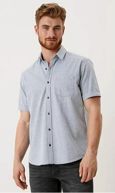 Këmishë S.Oliver Regular Fit, e kaltёr