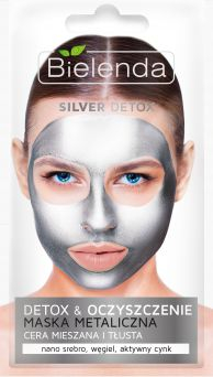 Maskë detoksifikuese Bielenda Silver Detox, 8 g