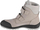 Këpucë trekking për çuna 4F Junior Trek HJZ21 JOBMW250, nubuck, me shirit ngjitës, gri