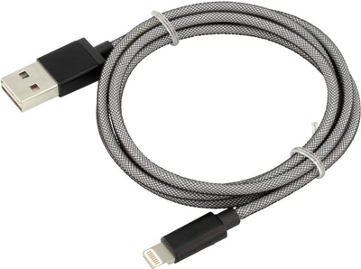 Kabllo Ansmann USB-A - Lightning USB, 1m, e hirtë