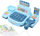 Lodër kasë Mega Creative Cash Register 532402, me zë, me gajdëra, blu