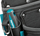 Çantë pune Makita 2 Section Screw Pocket, 2 ndarje, lëkurë dhe poliester, e zezë gri teal