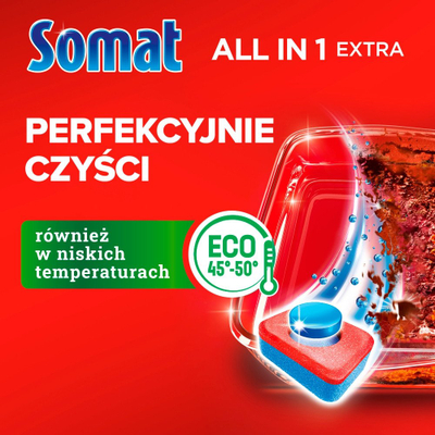 Tableta për lavastovilje Somat All in 1 Extra, 100 copë, 1660 g