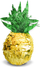 Pinjatë feste Amscan Pineapple Vibes, formë ananasi, 52cm, e verdhë jeshile