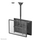 Mbajtëse tavani për dy monitorë/TV Neomounts NM-C440D, 32-60", 45kg, e zezë