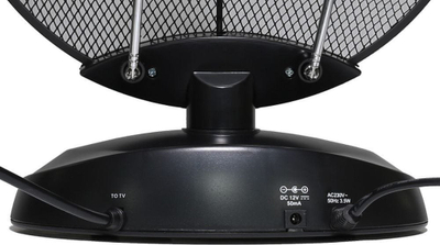 Antene e brendshme TV EVOLVEO Xany 4 LTE, DVB-T/T2 HD, me përforcues 50 dB, e zezë