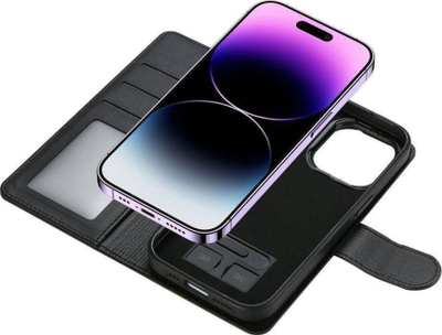 Mbulesë telefoni Tech-Protect Wallet MagSafe për iPhone 13, me xhepa për karta, e zezë